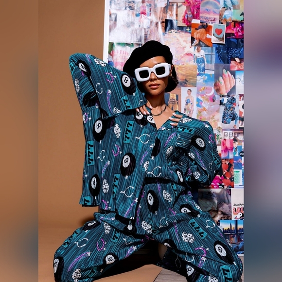 Dressed in LALA Pants - Dressed in LALA “Make A Wish” Plissé Set